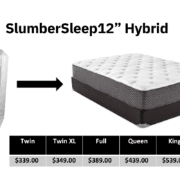 SLUMBER SLEEP 12" HYBRID